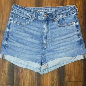 American Eagle Outfitters Women's Medium Blue Denim Shorts
